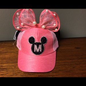 Children Big Bow cartoon Baseball Cap Girls
